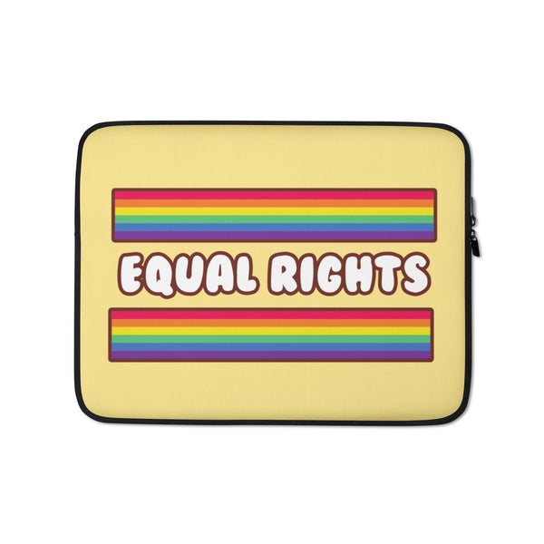  Equal Rights Laptop Sleeve by Queer In The World Originals sold by Queer In The World: The Shop - LGBT Merch Fashion