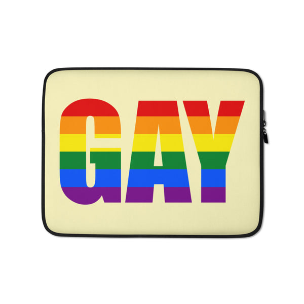  Gay Laptop Sleeve by Queer In The World Originals sold by Queer In The World: The Shop - LGBT Merch Fashion