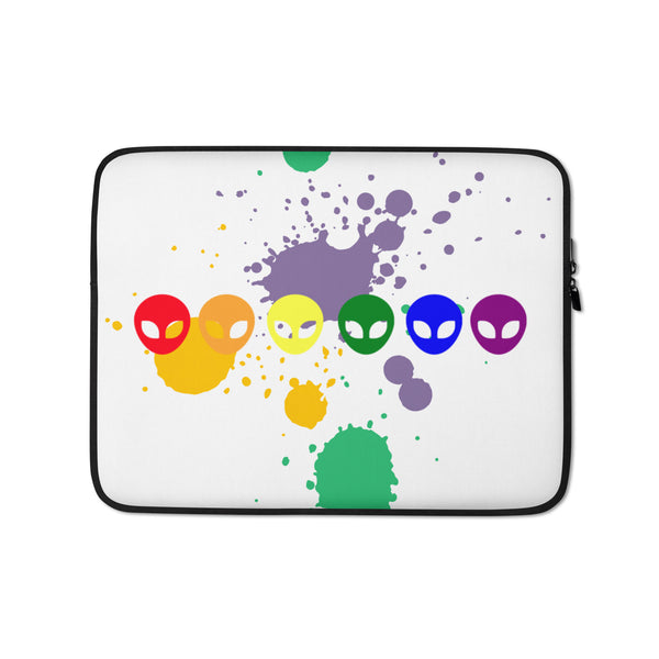  Gay Alien Laptop Sleeve by Queer In The World Originals sold by Queer In The World: The Shop - LGBT Merch Fashion