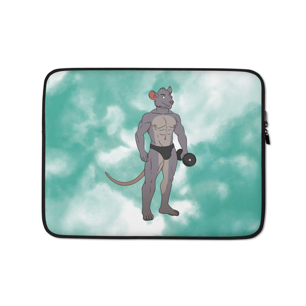  Gay Gym Rat Laptop Sleeve by Queer In The World Originals sold by Queer In The World: The Shop - LGBT Merch Fashion