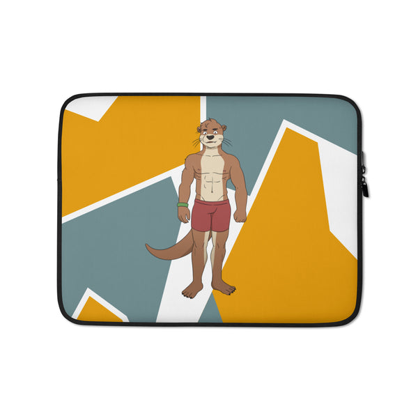  Gay Otter Laptop Sleeve by Queer In The World Originals sold by Queer In The World: The Shop - LGBT Merch Fashion