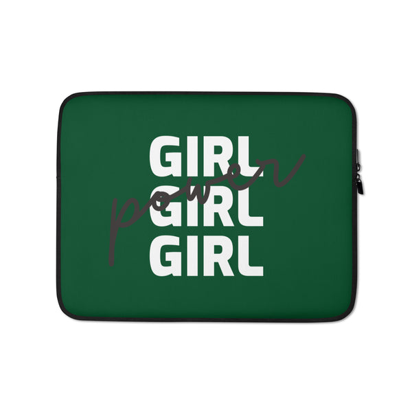  Girl Girl Girl Power Laptop Sleeve by Queer In The World Originals sold by Queer In The World: The Shop - LGBT Merch Fashion