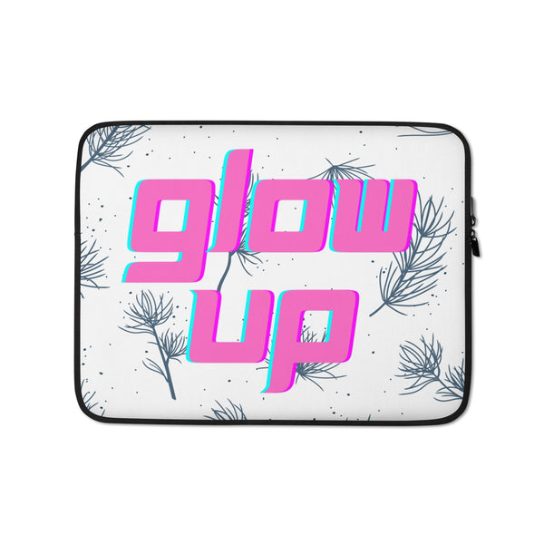  Glow Up Laptop Sleeve by Queer In The World Originals sold by Queer In The World: The Shop - LGBT Merch Fashion
