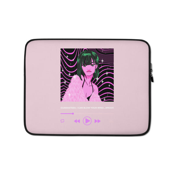  Guaranteed, I Can Blow Your Mind...Mwah! Laptop Sleeve by Queer In The World Originals sold by Queer In The World: The Shop - LGBT Merch Fashion