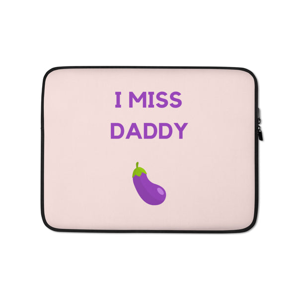  I Miss Daddy Laptop Sleeve by Queer In The World Originals sold by Queer In The World: The Shop - LGBT Merch Fashion