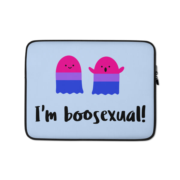  I'm Boosexual Laptop Sleeve by Queer In The World Originals sold by Queer In The World: The Shop - LGBT Merch Fashion