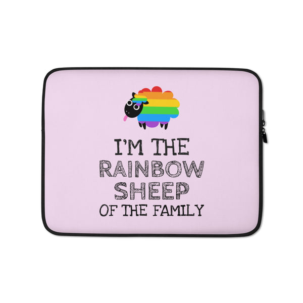  I'm The Rainbow Sheep Of The Family Laptop Sleeve by Queer In The World Originals sold by Queer In The World: The Shop - LGBT Merch Fashion