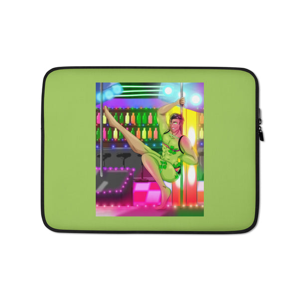  Love At A Gay GoGo Bar Laptop Sleeve by Queer In The World Originals sold by Queer In The World: The Shop - LGBT Merch Fashion