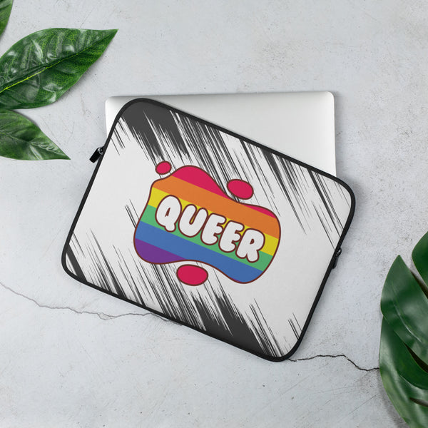  Queer Laptop Sleeve by Queer In The World Originals sold by Queer In The World: The Shop - LGBT Merch Fashion