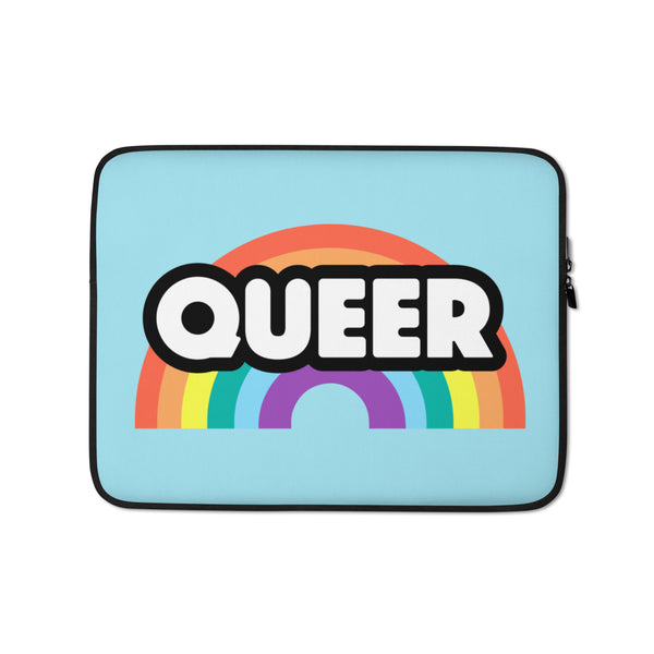  Queer Rainbow Laptop Sleeve by Queer In The World Originals sold by Queer In The World: The Shop - LGBT Merch Fashion