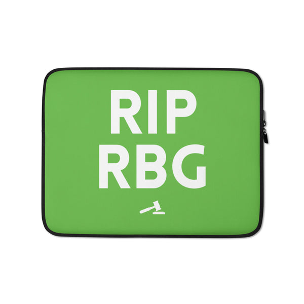  RIP RBG Laptop Sleeve by Queer In The World Originals sold by Queer In The World: The Shop - LGBT Merch Fashion