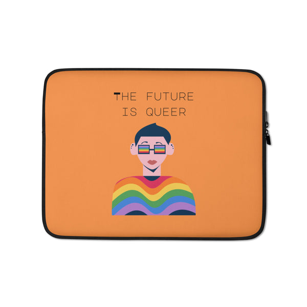  The Future Is Queer Laptop Sleeve by Queer In The World Originals sold by Queer In The World: The Shop - LGBT Merch Fashion