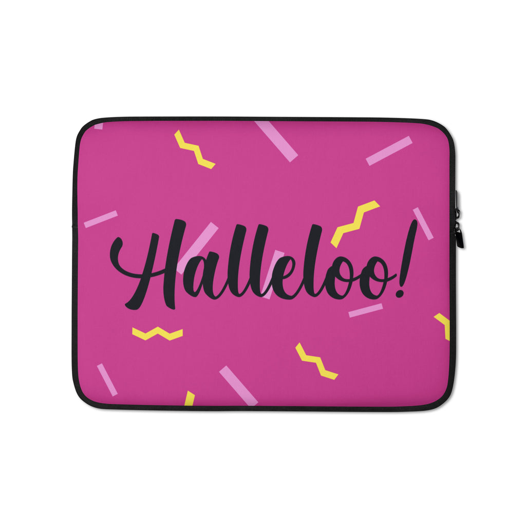  Halleloo!  Laptop Sleeve by Queer In The World Originals sold by Queer In The World: The Shop - LGBT Merch Fashion