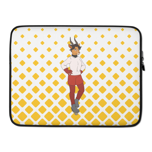  Sporty Dyke Laptop Sleeve by Queer In The World Originals sold by Queer In The World: The Shop - LGBT Merch Fashion