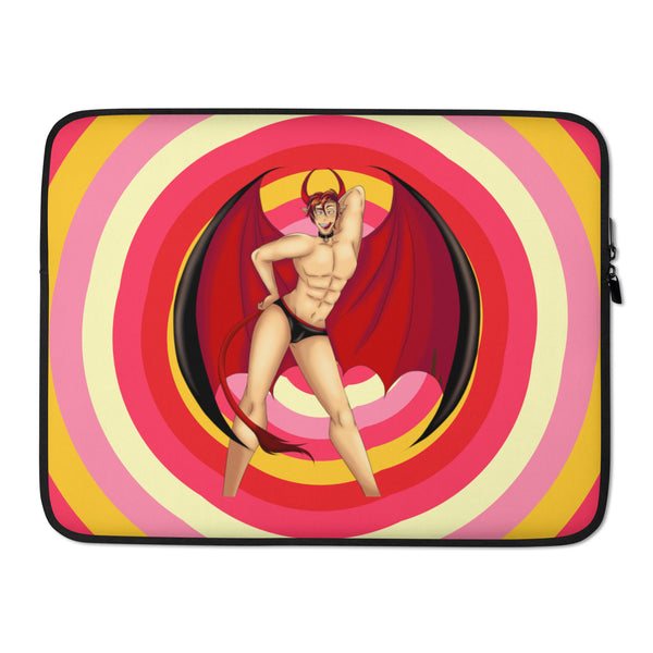  Gay Devil Laptop Sleeve by Queer In The World Originals sold by Queer In The World: The Shop - LGBT Merch Fashion