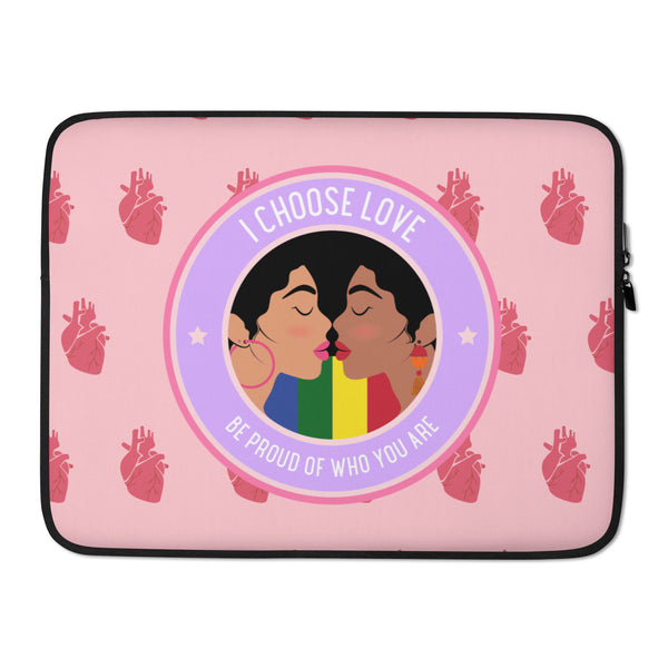  Be Proud Of Who You Are Laptop Sleeve by Queer In The World Originals sold by Queer In The World: The Shop - LGBT Merch Fashion