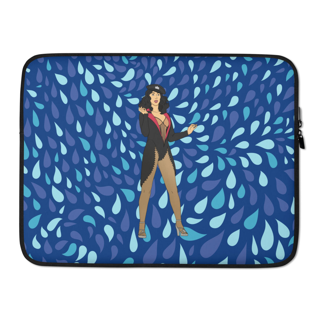  Cher Burlesque Laptop Sleeve by Queer In The World Originals sold by Queer In The World: The Shop - LGBT Merch Fashion