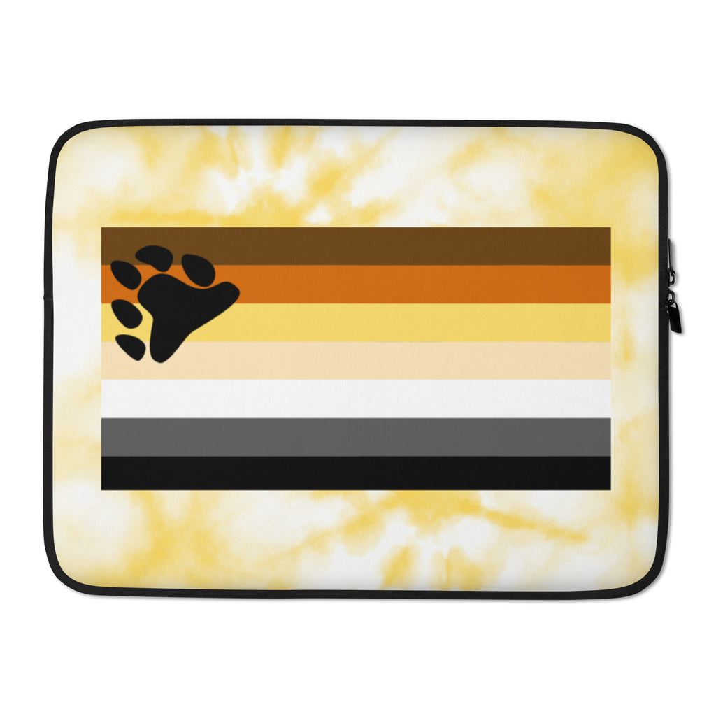  Gay Bear Pride Laptop Sleeve by Queer In The World Originals sold by Queer In The World: The Shop - LGBT Merch Fashion