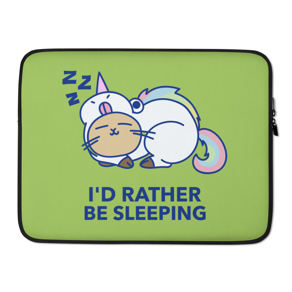  I'd Rather Be Sleeping Laptop Sleeve by Queer In The World Originals sold by Queer In The World: The Shop - LGBT Merch Fashion