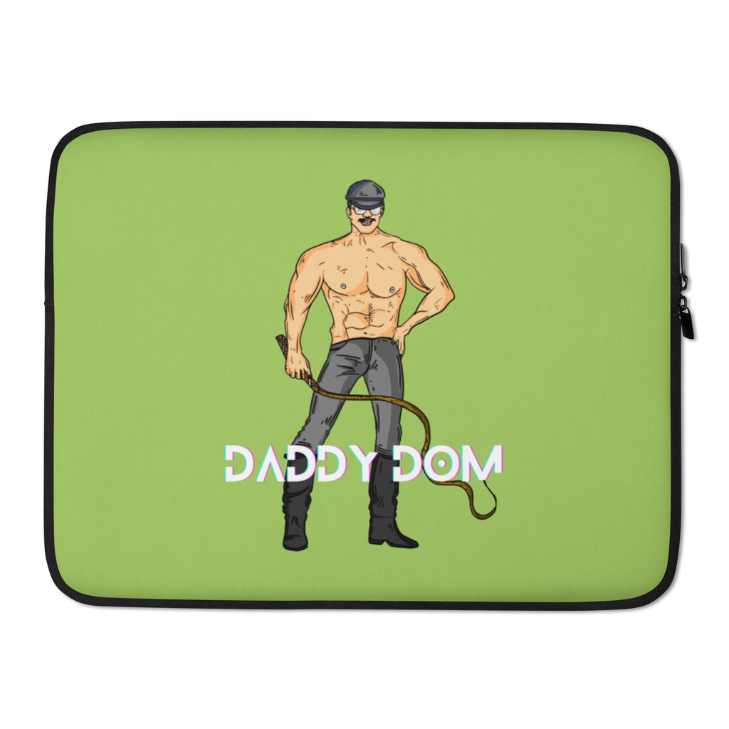  Daddy Dom Laptop Sleeve by Queer In The World Originals sold by Queer In The World: The Shop - LGBT Merch Fashion