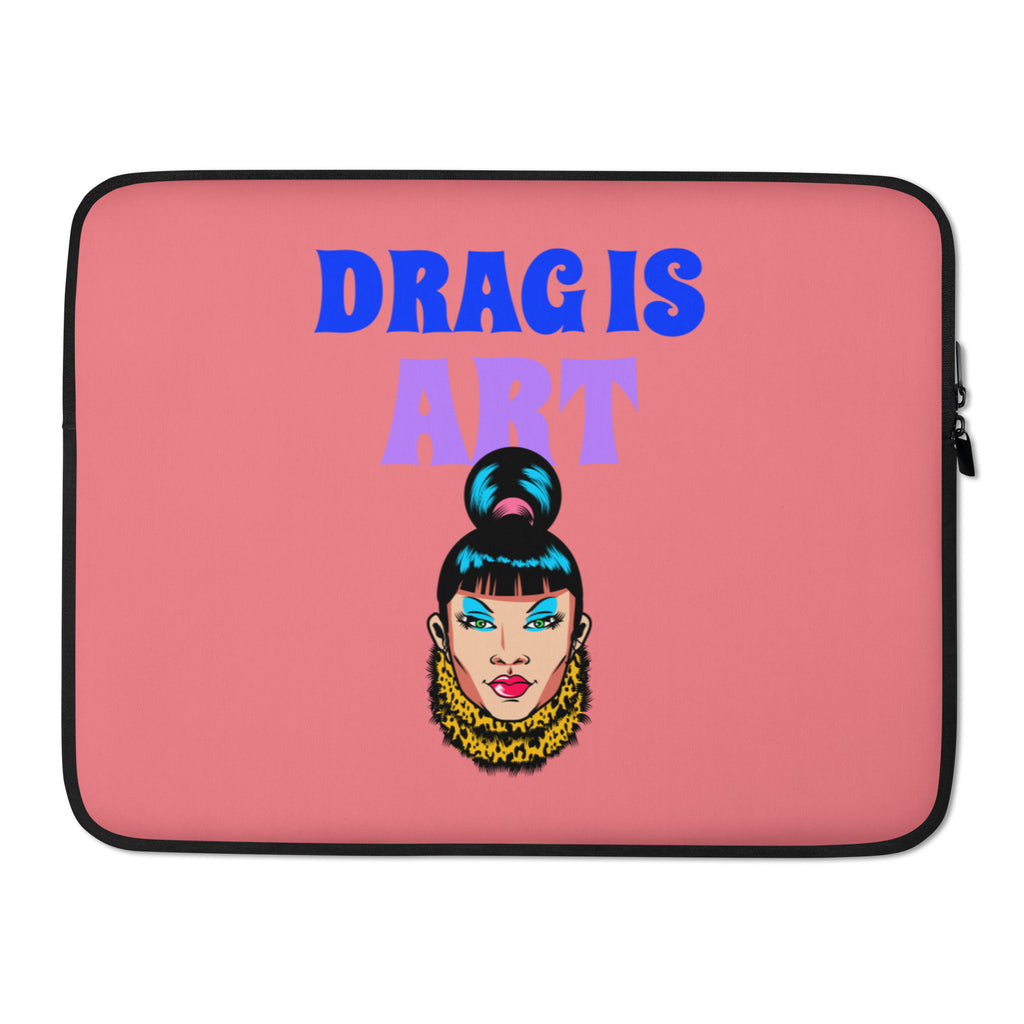  Drag Is Art Laptop Sleeve by Queer In The World Originals sold by Queer In The World: The Shop - LGBT Merch Fashion