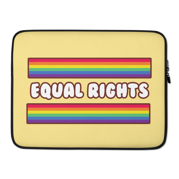  Equal Rights Laptop Sleeve by Queer In The World Originals sold by Queer In The World: The Shop - LGBT Merch Fashion