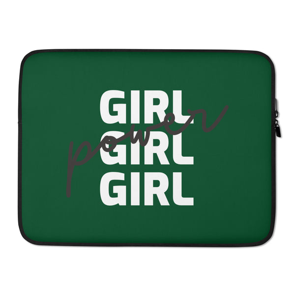  Girl Girl Girl Power Laptop Sleeve by Queer In The World Originals sold by Queer In The World: The Shop - LGBT Merch Fashion