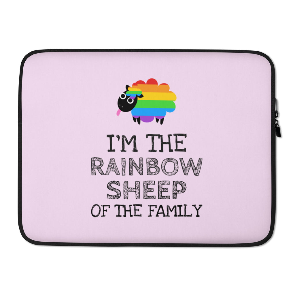  I'm The Rainbow Sheep Of The Family Laptop Sleeve by Queer In The World Originals sold by Queer In The World: The Shop - LGBT Merch Fashion