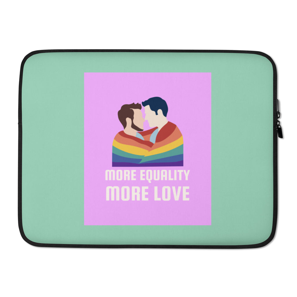  LGBT Couple Laptop Sleeve by Queer In The World Originals sold by Queer In The World: The Shop - LGBT Merch Fashion