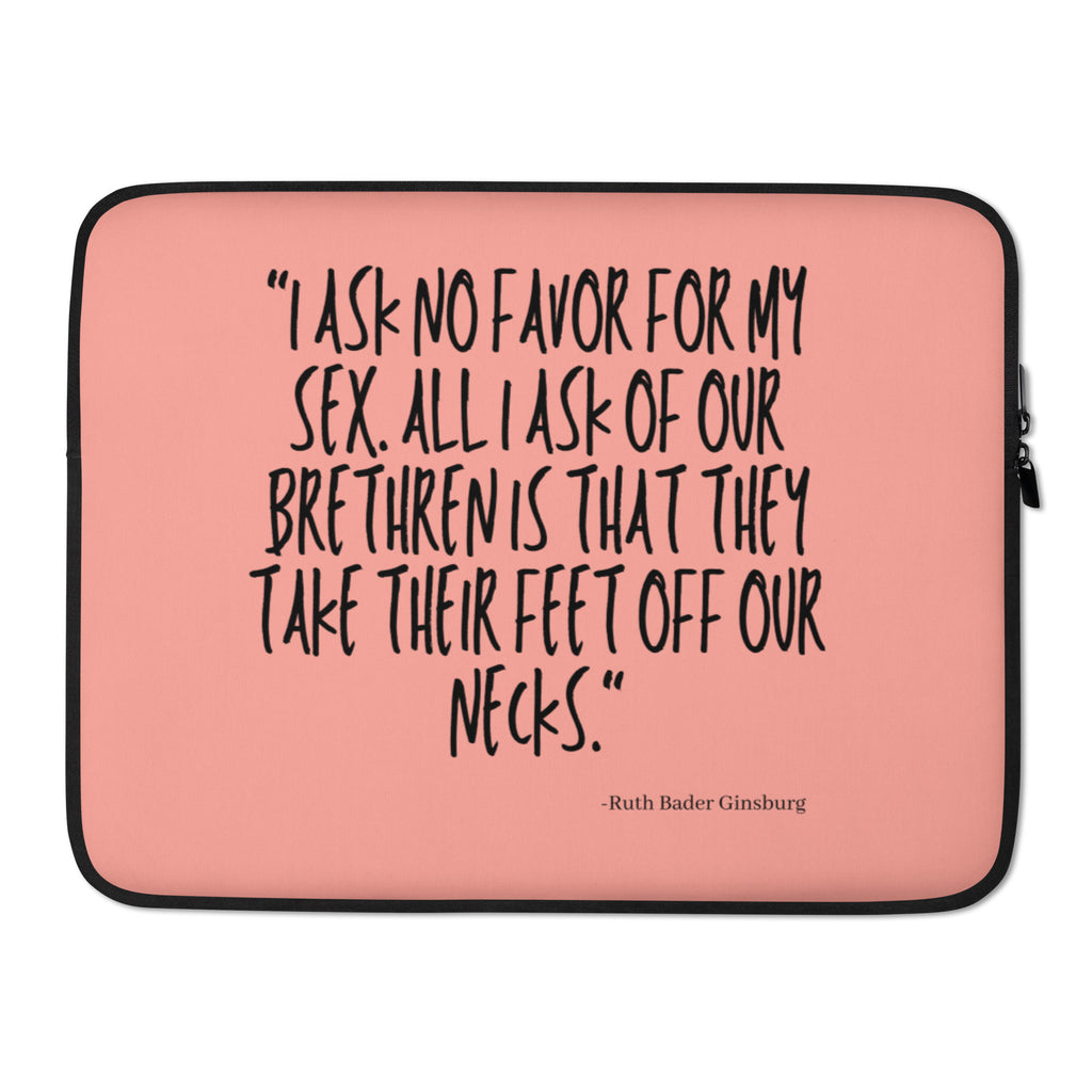  No Favor For My Sex Laptop Sleeve by Queer In The World Originals sold by Queer In The World: The Shop - LGBT Merch Fashion