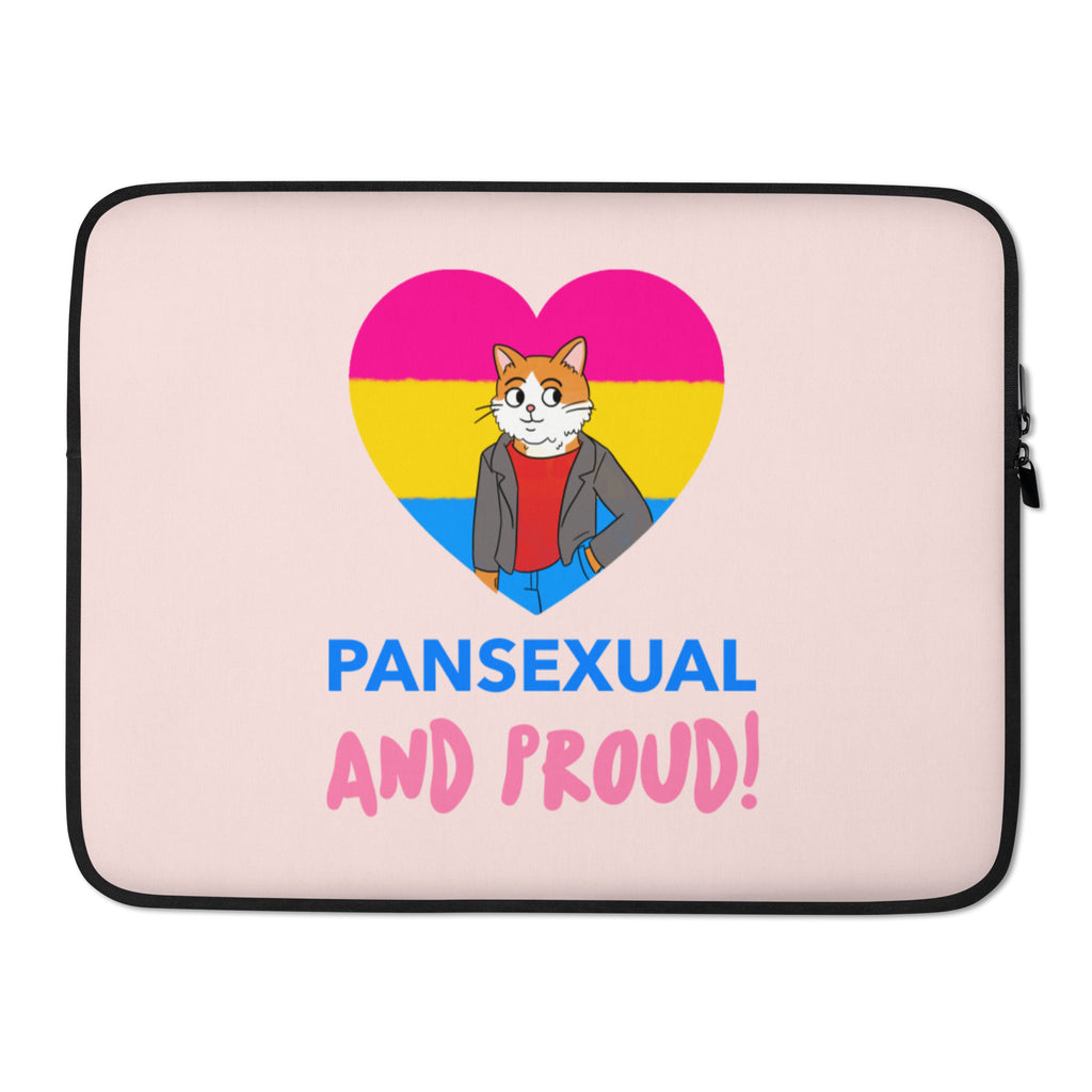  Pansexual And Proud Laptop Sleeve by Queer In The World Originals sold by Queer In The World: The Shop - LGBT Merch Fashion