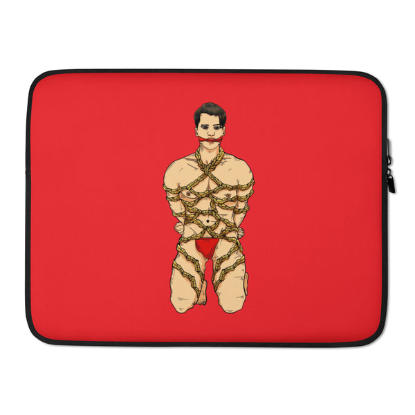  Shibari Laptop Sleeve by Queer In The World Originals sold by Queer In The World: The Shop - LGBT Merch Fashion