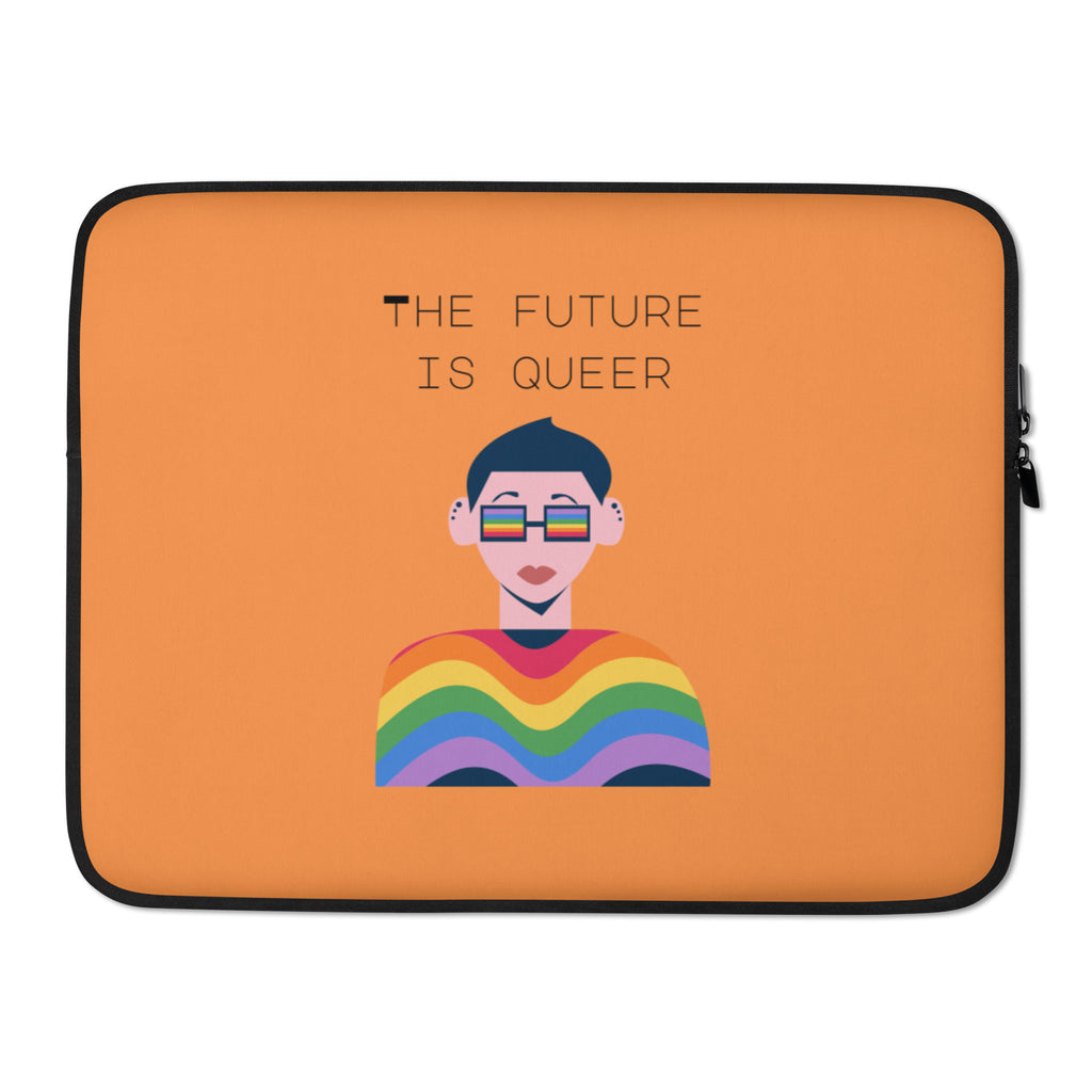  The Future Is Queer Laptop Sleeve by Queer In The World Originals sold by Queer In The World: The Shop - LGBT Merch Fashion