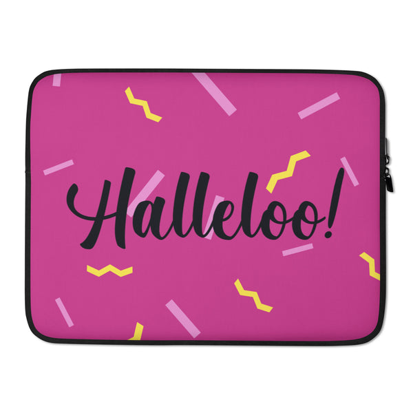  Halleloo!  Laptop Sleeve by Queer In The World Originals sold by Queer In The World: The Shop - LGBT Merch Fashion