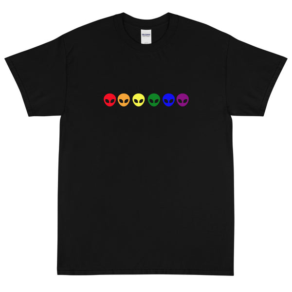 Black Gay Alien T-Shirt by Queer In The World Originals sold by Queer In The World: The Shop - LGBT Merch Fashion