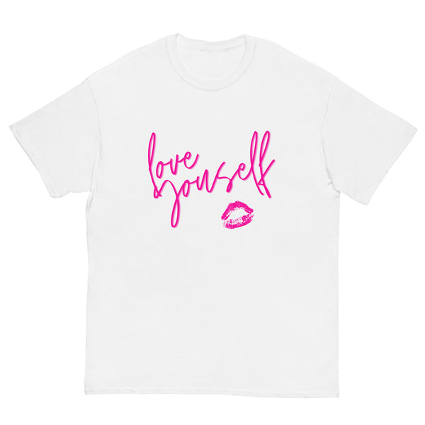 White Love Yourself! T-Shirt by Queer In The World Originals sold by Queer In The World: The Shop - LGBT Merch Fashion