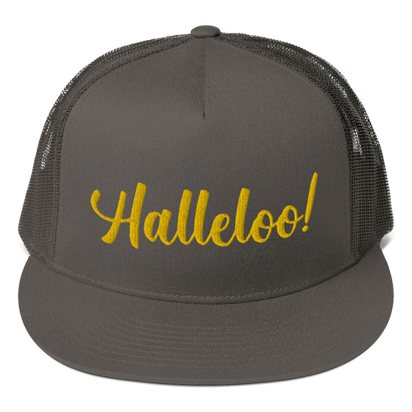  Halleloo! Mesh Back Snapback by Queer In The World Originals sold by Queer In The World: The Shop - LGBT Merch Fashion