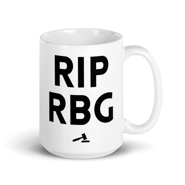  RIP RBG Mug by Queer In The World Originals sold by Queer In The World: The Shop - LGBT Merch Fashion