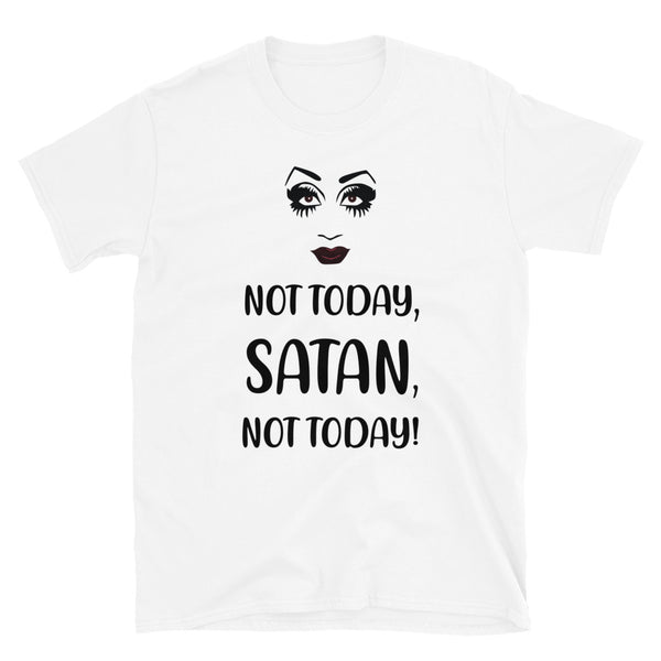  Not Today Satan T-Shirt by Queer In The World Originals sold by Queer In The World: The Shop - LGBT Merch Fashion