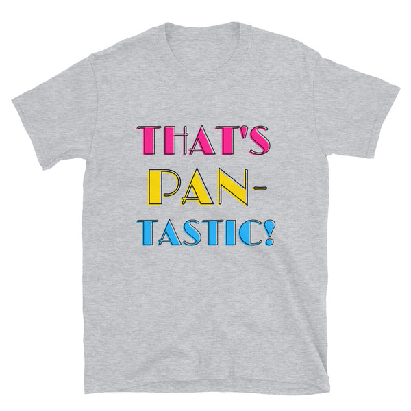 Sport Grey That's Pan-Tastic! T-Shirt by Queer In The World Originals sold by Queer In The World: The Shop - LGBT Merch Fashion