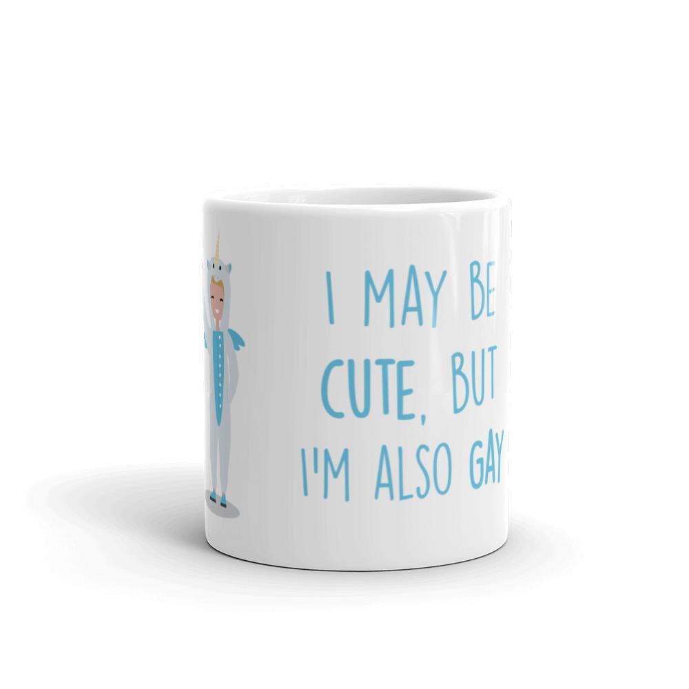  Cute But Gay Mug by Queer In The World Originals sold by Queer In The World: The Shop - LGBT Merch Fashion