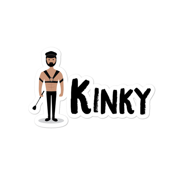  Kinky Bubble-Free Stickers by Queer In The World Originals sold by Queer In The World: The Shop - LGBT Merch Fashion