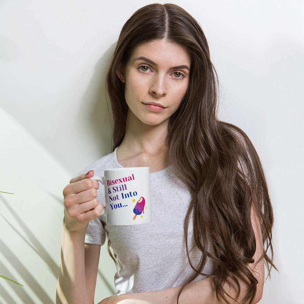  Bisexual & Still Not Into You Mug by Queer In The World Originals sold by Queer In The World: The Shop - LGBT Merch Fashion