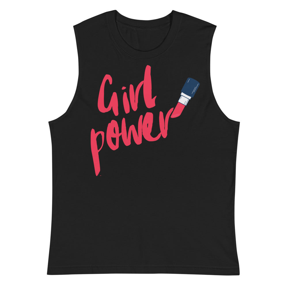 Black Girl Power Muscle Top by Queer In The World Originals sold by Queer In The World: The Shop - LGBT Merch Fashion