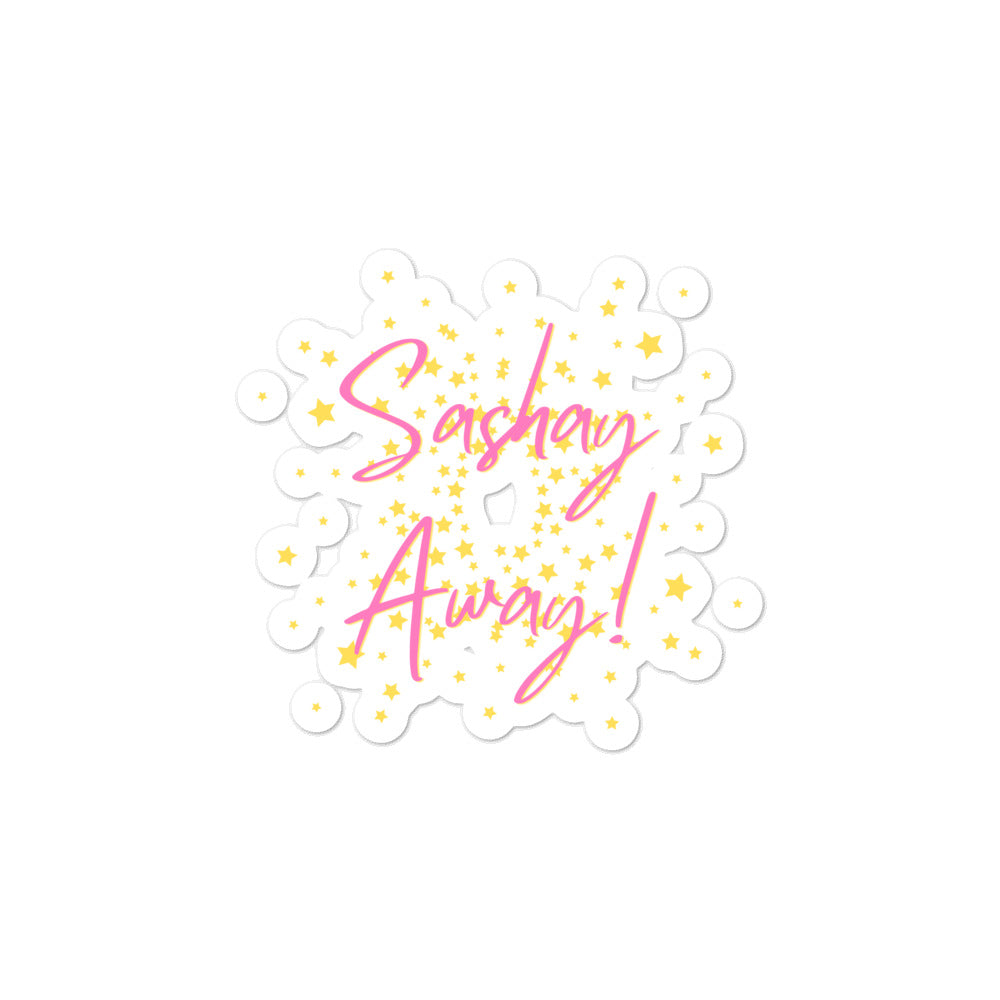  Sashay Away Bubble-Free Stickers by Queer In The World Originals sold by Queer In The World: The Shop - LGBT Merch Fashion