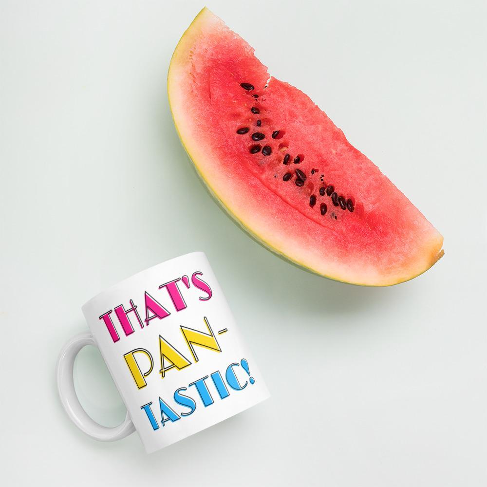  That's Pan-Tastic! Mug by Printful sold by Queer In The World: The Shop - LGBT Merch Fashion