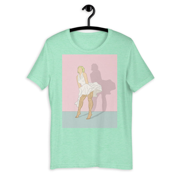 Heather Mint Daddy Monroe T-Shirt by Queer In The World Originals sold by Queer In The World: The Shop - LGBT Merch Fashion