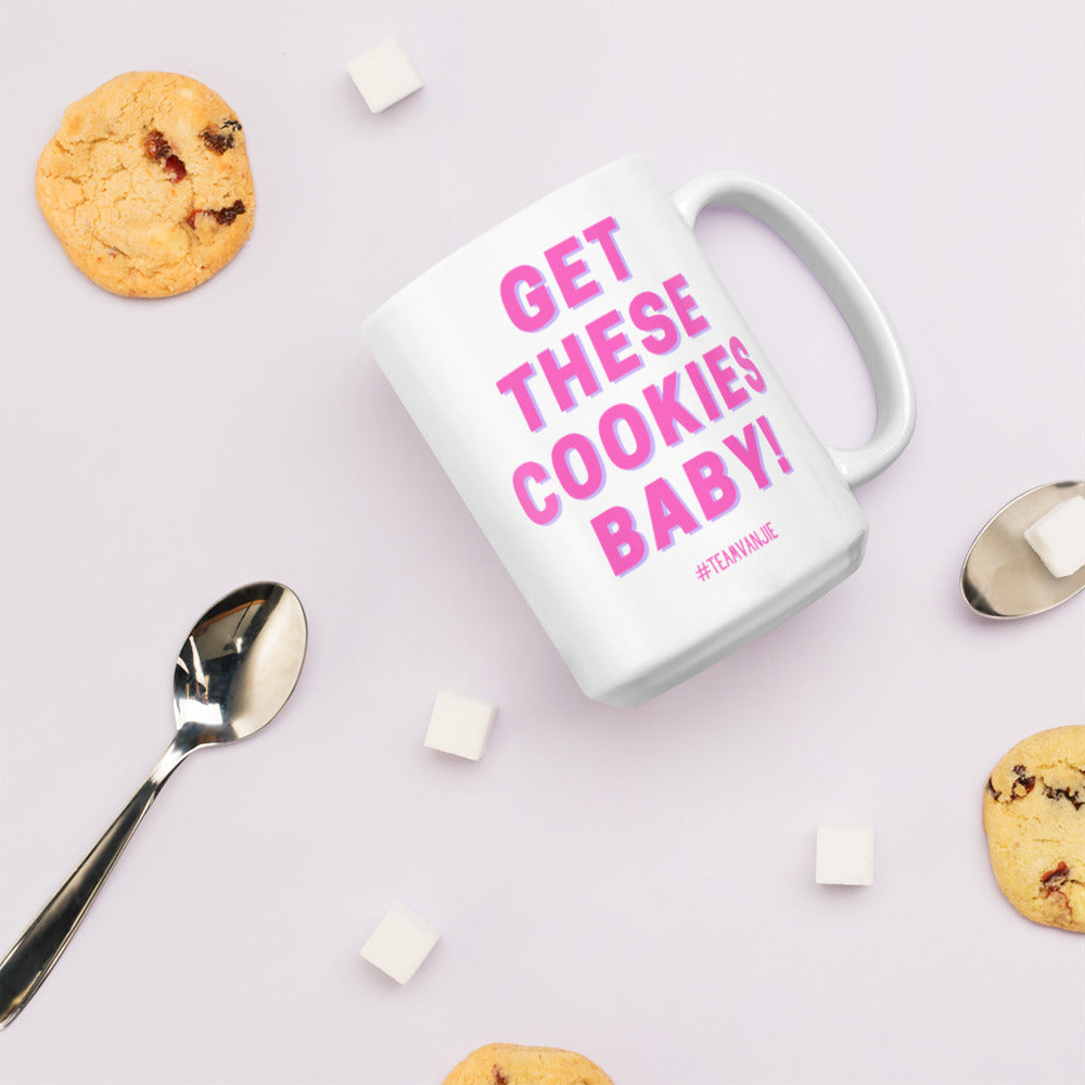  Get These Cookies Baby Mug by Queer In The World Originals sold by Queer In The World: The Shop - LGBT Merch Fashion