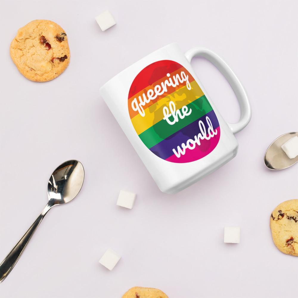  Queering The World Mug by Queer In The World Originals sold by Queer In The World: The Shop - LGBT Merch Fashion