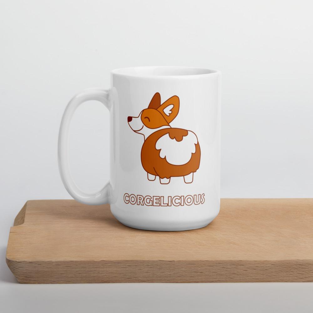  Corgelicious Mug by Queer In The World Originals sold by Queer In The World: The Shop - LGBT Merch Fashion